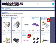 Tablet Screenshot of oordoppen.nl